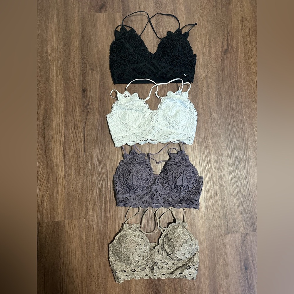 Wishlist Crochet Bralette Bundle (4)